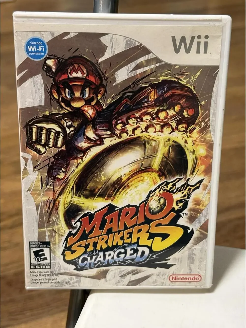 Mario Strikers Charged (Nintendo Wii, 2011) No Manual